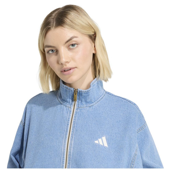 Adidas Γυναικείο μπουφάν Stadium Washed Denim Jacket